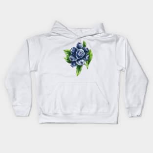 blueberries Kids Hoodie